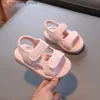Slipper Sandals Baby Boy Shoes Summer Fashion Sport Kids Beach First Walkers Toddler Girl 230606 Q240409