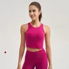 AL-2511 Women's Yoga Beauty Back Sport Sports reggiseno monopezzo Dolcing Fitness Reggiseno Sleeveless Yoga Tank