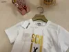 Fashion Baby Tracksuits Summer Boys Set Kids Designer Clothes Taille de 100-150 cm T-shirt imprimé et short imprimé 24mai