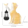 Sculptures Figurines de chat résine drôle