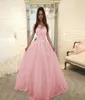 Lässige Kleider Frauen floraler Spitze weißes Kleid Hochzeit elegant Chiffon Abend Party Maxi Ballkleid gegen Hals ärmellose Langschwingung2813496