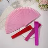 Produkte im chinesischen Stil Holzklappfans Hochzeitsfeiern Performance Tanzfans Vintage Chinese Lace Hand Fans Tang Anzug Hanfu -Kleidungszubehör Accessoires
