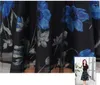 Party Dresses Clothing 2024 Floral Women Holl Bow-knot Vestido Blue Summer Casual Short Sleeve Woman Dress Lace FYY472