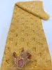 Tela de encaje de gasa africana material de encaje de alta calidad tela de encaje de algodón africano nigeriano para mujeres Boda YA07-1 240508