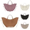 Designer tas polen le cyme tas mini tonca textured duo schouder kameel camel numero un nano ma tote vrouwen cross body bags lady handtas lederen tas