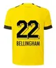 23 24 25 Fans de soccer Jersey Joueur Haller Reus 2024 2025 Shirts de football Dortmund Bellingham Men Kids Reyna Brandt Schlotterbeck Adeyemi Moukoko All Black Special
