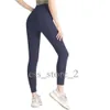 Lululemo Leggingi Pants LU wyrównać legginsy kobiety przycięte spodnie stroje dama sportowy ćwiczenia fitness noszenie dziewcząt legginsy gym szczupły spodni dopasowany 120