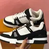 2024 Luxury V Men's Casual Shoes Fashion Women's Leather Shoes Vintage Trainer Sneakers B22 White and Black Men's and Women's Suede Trainer Shoes V3