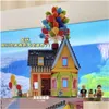 Blocks City Expert Flying Balloon Up House Compatible 43217 Tensegrity Sculpture Building Modulare Bricks Friends Toy for Kids Drop de Oth09