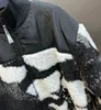 Ny mode high street polar stil hiphop bomull långärmad läderjacka löst andas brev mönster män och kvinnor y2k18
