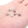 Navel Rings 5pcs Short Belly Button Rings 6mm Bar Length Stainless Steel 14G Small Belly Rings Surgical Steel Navel Piercing Jewelry d240509