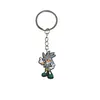Andere Modezubehör Sonic 38 Keychain Cool Colorf Charakter mit Armbandschlüsselung für Schultaschen Rucksack Keyrings Geeignet Schoktj5