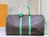 Дизайнер Keepalll 50 Duffel Bags Outdoor Travel Luggage Bag Сумка мода роскошные сумки для плеча высококачественные кожа