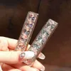 Ligne de cigarette girly personnalisée allume-allume de cigarette plus légère pour les femmes à la pierre en diamant