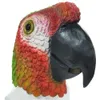 Feestmaskers nieuw papegaai masker latex dierenhoofd Halloween kostuumapparatuur rollenspel rops zoo make -up theater Q240508