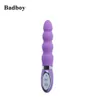 Badboy 10 Speed ​​Mute Mute Mute Massager Vibrator Anal Beads Anal Butt Plug Vibrator Adul Anal Toys для женщин Силиконовые половые продукты 4606185