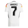 2024 2025 Jerseys de fútbol de la Copa de Europa de Alemania 24 25 Alemania Kroos Gnabry Werner Draxler Reus Muller Gotze Gotze Men and Kids Kit Fans Versión del jugador Camisa de fútbol Uniforme