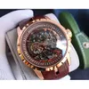 Designer Luxury Montres pour hommes Business de mode automatique mécanique Roge Dubui Excalibur 46 Série Winding Tourbillon Watch