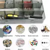 Schmuckschachteln Einstellbarer Fach Plastiklager Schachtel Schmuck Ohrring Perlenschraube Praktischer Halter Hülle Display Organizer Behälter Werkzeugkiste