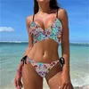 Sweletwear Sweleton Bones Bikini Sweet Spooky Halloween Sexy Push Up Classic Femmes Rave Rave High Cut Feminin Bikinis