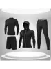 Herren Trailsuits Sports Kleidung Fitnessstudio Fitness Track and Field Clothing Mens Laufen Sets komprimierte Basketball Unterwäsche engunabhängige Sportbekleidung Dry Fitnes