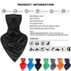 Bandanas Outdoor Anti-UV Anti-Dust Bicycle Headswear Multi-fonction bandeau Écharpe Face à la tête Gater Cycling Équipement de cyclisme