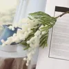 Fleurs décoratives créatives jaune blanc couleur artificielle plante à la mode fête festival de fête fausse décorations de table de mariage de fleurs belles fausses