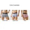 Младшие банки мужские переводы Boxer Boy Sissy Cotton Flat Boxers дышащие шорты для сна гладкие нижнее белье с низким растущим плаванием