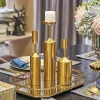 Carols 6PCS / Set Candlersrs Simple Wedding Decoration Decoration Bar Party Salon Decoration Decoration Home Decoration