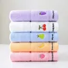 Полотенца халаты мягкие хлопковые детские полотенцы для ванны мультфильм Фруктовые полотенце новорожденные дети Мягкая абсорбирующая мыть