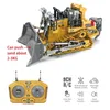 1 20 RC Excavator Dumper Car 24G Remote Control Engineering Vehicle Crawler Truck Bulldozer Toys for Boys Kids Christmas Gifts 240508