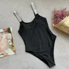 Frauen Badebekleidung 2024 Rückenfreier sexy Badeanzug Pad Beach One -Stück Frauen Schub auf Monokini Badegäste Badeanzüge Strandkleidung SchwimmbodySuit