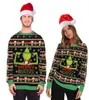 Men039s Ponts Unisexe Christmas Costume Cartoon Animation 3D Digital Fashion Longsleeved Shirt Hooded Ugly Sweater384699735420