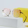 Luxury Sunglasses Brand Designer for Men and Women Summer Sunshade Glasses Classic Vintage Anti-UV Cycling Driving Eyewear High Quality 268t