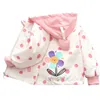 Giacche per bambini cappotto bambine cappotti autunnali a maniche lunghe giacca farfalla esterna primavera fumetti con cappuccio