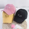 HL91 Caps Hats Childrens hats in spring and summer cute bear embroidery for girls boys baseball caps babies sun protection breathability d240509