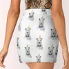 Skirts Get The Party Started ( Color ) Women's Skirt With Pocket Vintage Printing A Line Summer Clothes Lion Animal