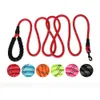 Nylon Rope Dog Leash Reflective Pet Running Tracking Leashes 1.5M Long Handle Durable Lead Dogs Mountain Climbing Ropes es s s