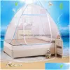 Mosquito netto in vendita a persona singola prezzo anti -tenda da letto in mesh consegna case giardino tessili forniture per biancheria da letto dh342