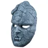 Party Masks Jojos Fantasy Adventure Roll Spela Mask Phantom Blood Stone Halloween Hjälm Statue Ghost Theme Gift Q240508