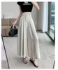 Women's Pants Black Loose High Waist Office Wide Leg Pant Summer Beige Vacation Draped Pleated Trousers Casual 2024 Simplicity Fashion