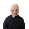 Masques de fête Halloween Horror Elderly Latex Mask Performance Performance Performas Simulate Facial Decoration Q240508