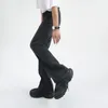 Men's Jeans Y2K Korean Style Cut Loose Drape Look Thinner And Taller Bf Mid-waist Slightly Flared Trousers