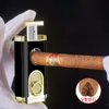 Nouveau cigare en cutter contre le cigare avec cigare Triple Flame Lighters Fumer des accesories Gift