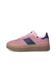 Kvinnor Casual Shoes Cream Green Pink Gum White Black Women Sports Trainers Fashion Leather Plateforme Woman Sneakers