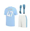 23 24 25 Haaland Soccer Jerseys Home Away Doku Rodrigo Grealish Mahrez Cities de Bruyne Foden 2024 25 Football Shirts Men Kids Kit Champions Fin Fans Player Version