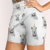 Skirts Get The Party Started ( Color ) Women's Skirt With Pocket Vintage Printing A Line Summer Clothes Lion Animal