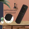 Täcker silikonfodral som passar för Amazon Fire TV med 4K Alexa Voice Remote (2017 Edition) (2nd Gen) Stick