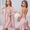 Frauenrobe Neue Sommer Lace Patchwork Robe