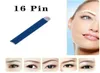 100pcs 1618 Pin U Shape Tattoo Needles Permanent Makeup Eyebrow Embroidery Blade For 3D Microblading Manual Tattoo Needle9525435